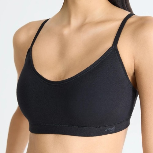 Sloggi Free Evolve noir haut de bikini préformé