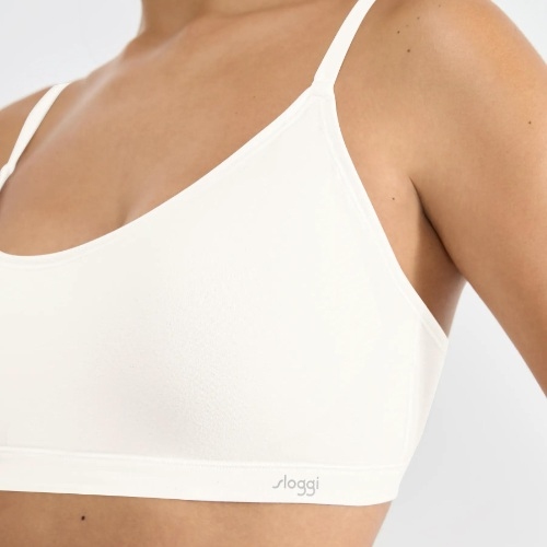 Sloggi Free Evolve blanc haut de bikini préformé