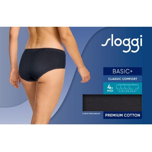 Sloggi Basic+ noir slip
