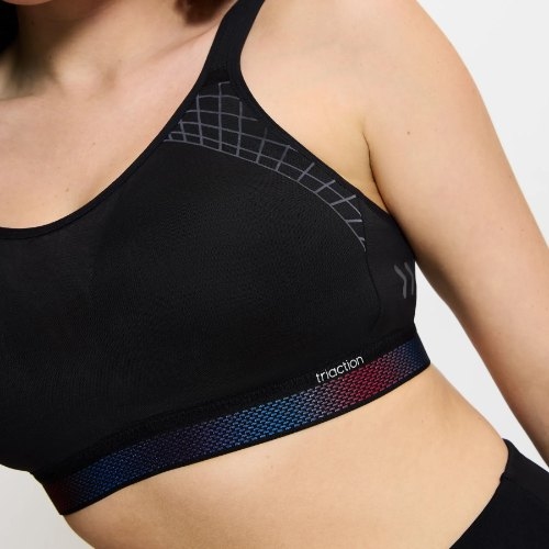 Triomphe Triaction Cardio Flow noir soutien-gorge de sport