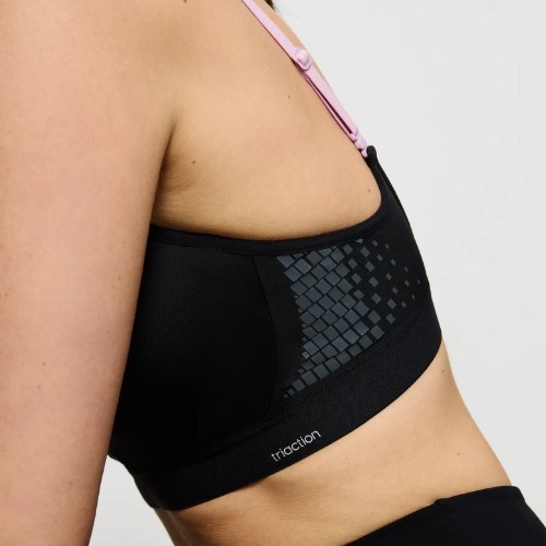 Triomphe Triaction Control Lite noir soutien-gorge de sport