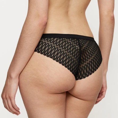 Triomphe Aura Spotlight noir slip brésilien