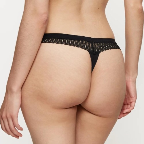 Triomphe Aura Spotlight noir culotte string