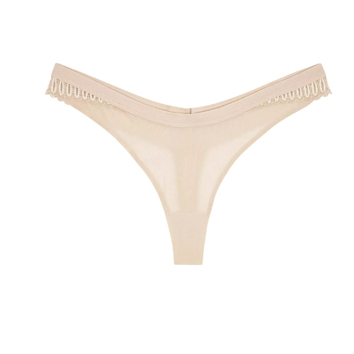 Triomphe Aura Spotlight beige culotte string