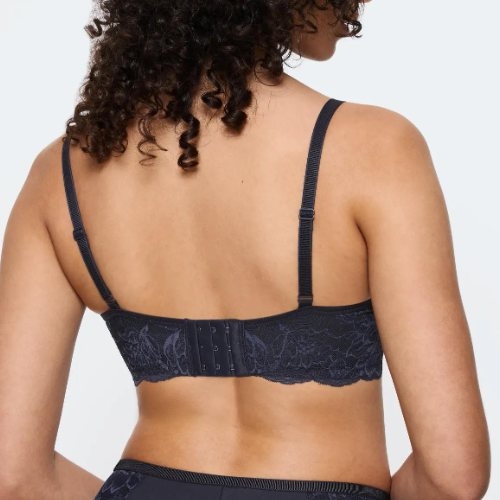 Triomphe Amourette Charm gris foncé soutien-gorge rembourré