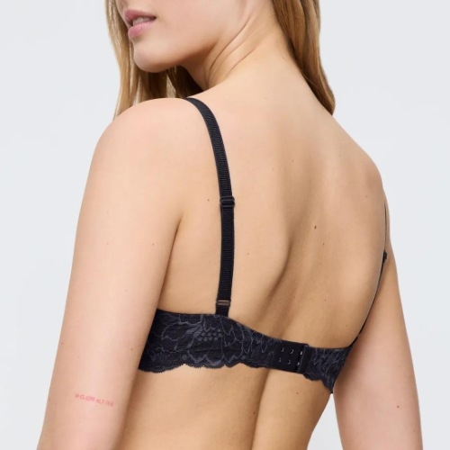 Triomphe Amourette Charm gris foncé soutien-gorge rembourré