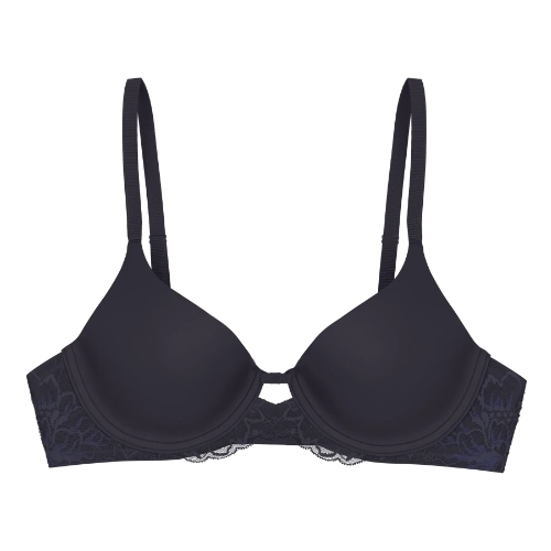 Triomphe Amourette Charm gris foncé soutien-gorge rembourré