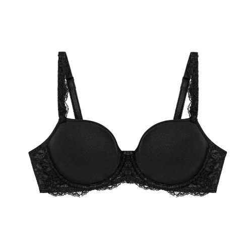 Triomphe Amourette Charm noir soutien-gorge rembourré