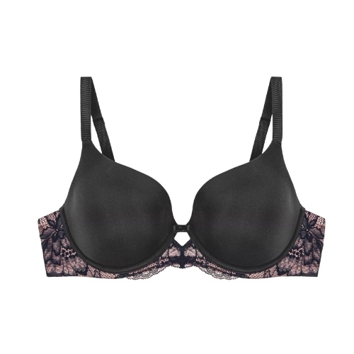 Triomphe Amourette Charm noir soutien-gorge rembourré