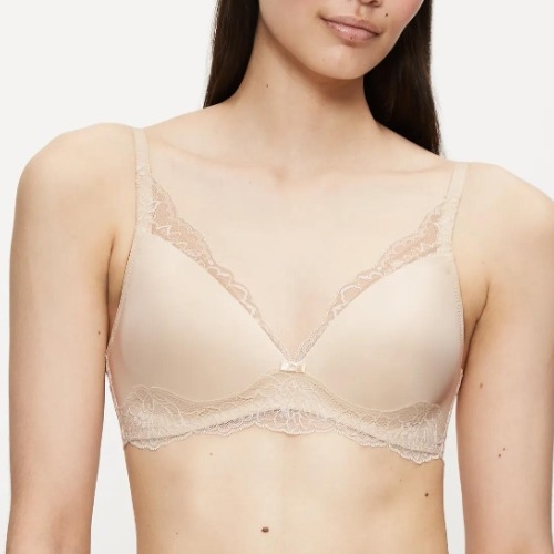Triomphe Amourette Charm beige soutien-gorge rembourré