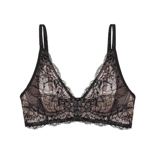 Triomphe Amourette Charm noir soutien-gorge sans forme