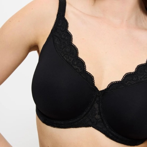 Triomphe Amourette noir soutien-gorge rembourré