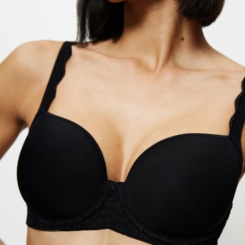 Triomphe Amourette noir soutien-gorge sans forme