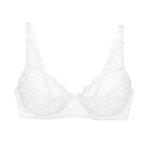 Triomphe Amourette blanc soutien-gorge sans forme