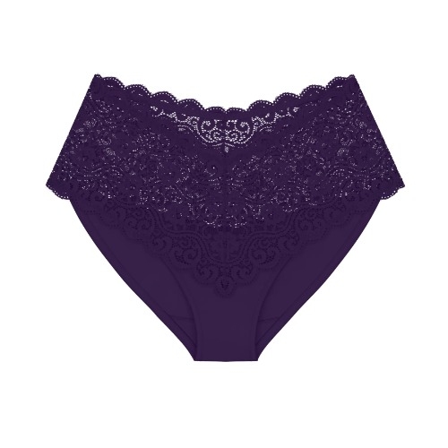 Triomphe Amourette violet slip