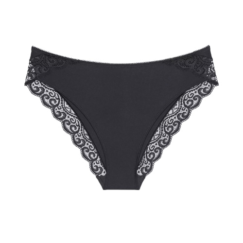 Triomphe Amourette noir slip