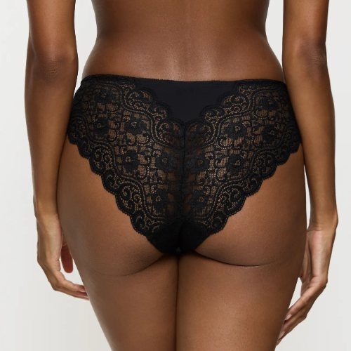 Triomphe Amourette noir slip