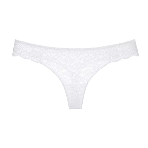 Triomphe Amourette Spotlight blanc culotte string