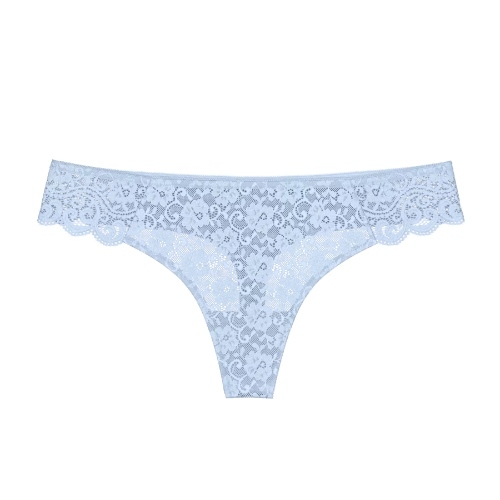 Triomphe Amourette bleu glacier culotte string