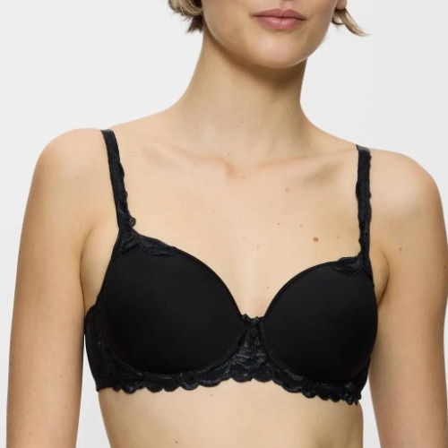 Triomphe Modern Finesse noir soutien-gorge rembourré