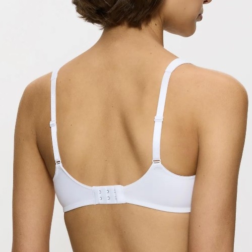 Triomphe Modern Soft+Cotton blanc soutien-gorge sans armatures en dentelle