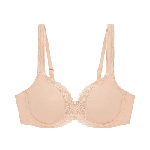 Triomphe Modern Lace+Cotton poudre soutien-gorge rembourré