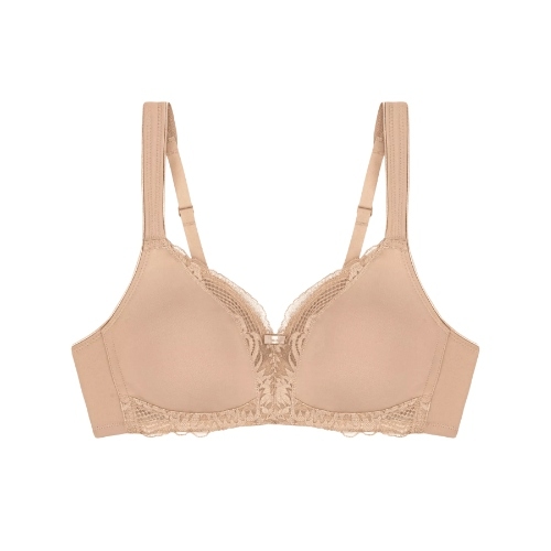 Triomphe Modern Lace+Cotton poudre soutien-gorge rembourré