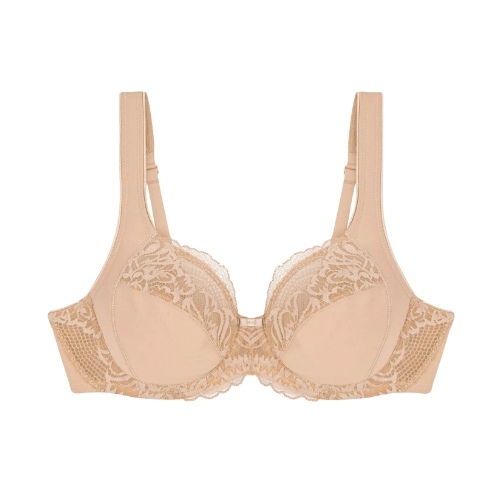 Triomphe Modern Lace+Cotton poudre soutien-gorge rembourré