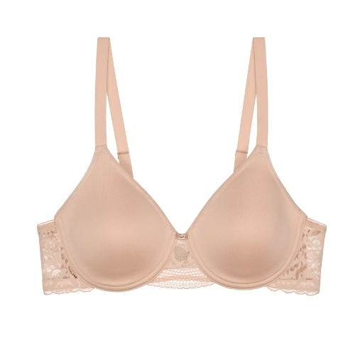 Triomphe Modern Lace+Cotton poudre soutien-gorge rembourré