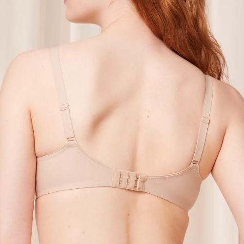 Triomphe Modern Lace+Cotton poudre soutien-gorge rembourré