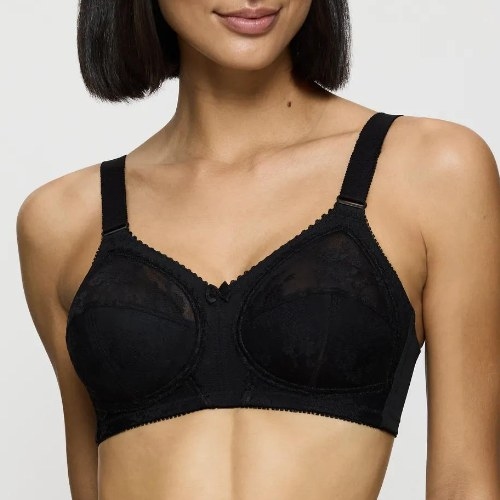 Triomphe Doreen noir soutien-gorge sans forme