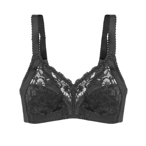 Triomphe Delicate Doreen noir soutien-gorge sans armatures en dentelle