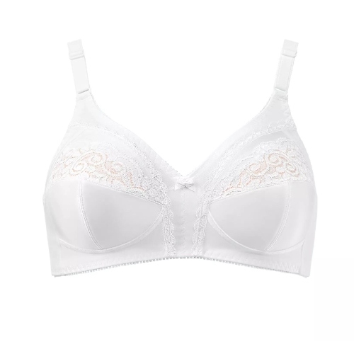 Triomphe Claudette 104  blanc soutien-gorge sans armatures en dentelle