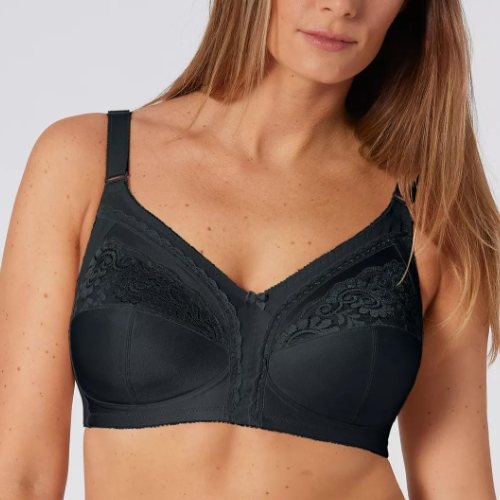 Triomphe Claudette 104  noir soutien-gorge sans armatures en dentelle