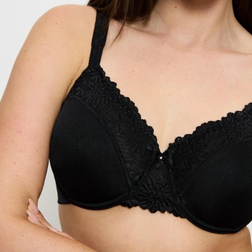 Triomphe Ladyform Soft noir soutien-gorge rembourré