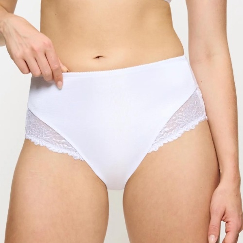 Triomphe Ladyform Soft blanc haut slip