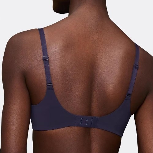 Triomphe Body Make-Up Illusion Lace bleu soutien-gorge rembourré
