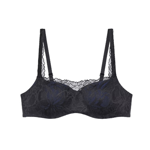 Triomphe Body Make-Up Illusion Lace noir soutien-gorge rembourré