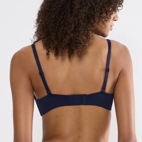Triomphe Body Make-Up Illusion Lace bleu soutien-gorge rembourré