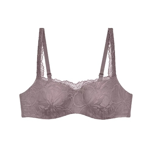 Triomphe Body Make-Up Illusion Lace gris soutien-gorge rembourré