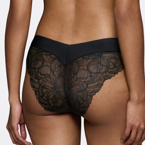 Triomphe Body Make-Up Illusion Lace noir slip