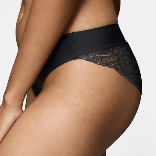 Triomphe Body Make-Up Illusion Lace noir slip