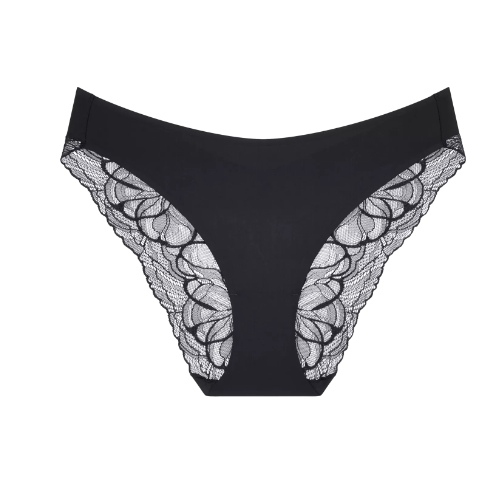 Triomphe Body Make-Up Illusion Lace noir slip