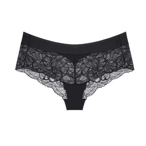 Triomphe Body Make-Up Illusion Lace noir shortie