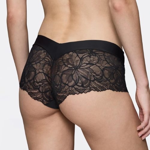 Triomphe Body Make-Up Illusion Lace noir shortie