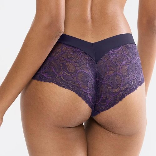Triomphe Body Make-Up Illusion Lace bleu shortie