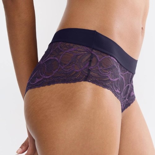 Triomphe Body Make-Up Illusion Lace bleu shortie