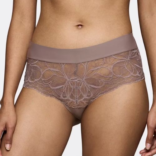 Triomphe Body Make-Up Illusion Lace gris shortie