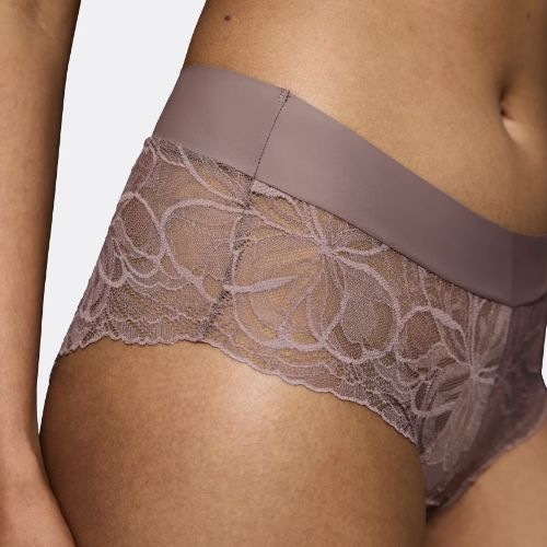 Triomphe Body Make-Up Illusion Lace gris shortie