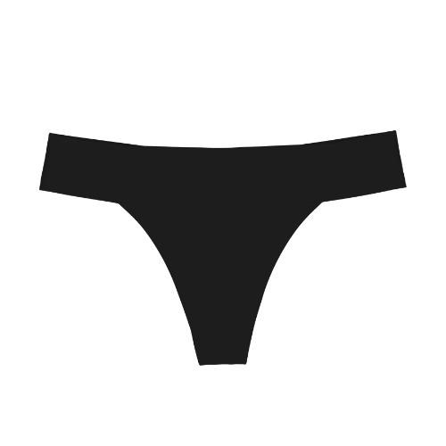Triomphe Body Make-Up Illusion noir culotte string